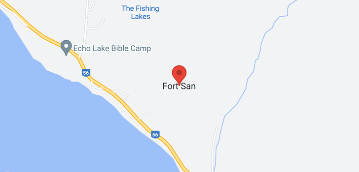 map of 446 Fort San RD